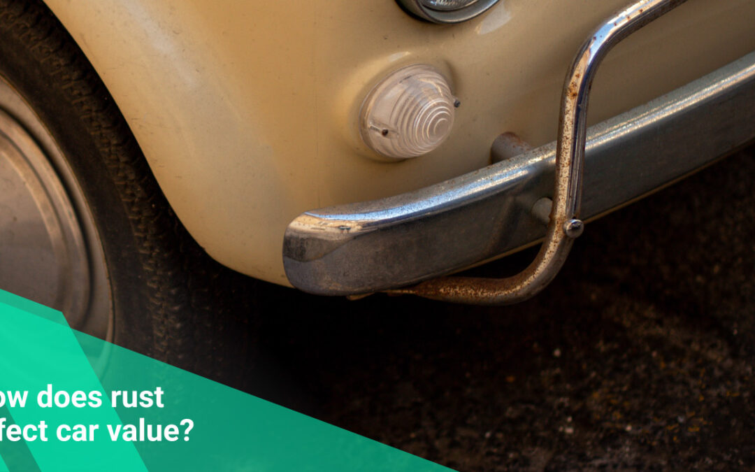 How does rust affect car value?